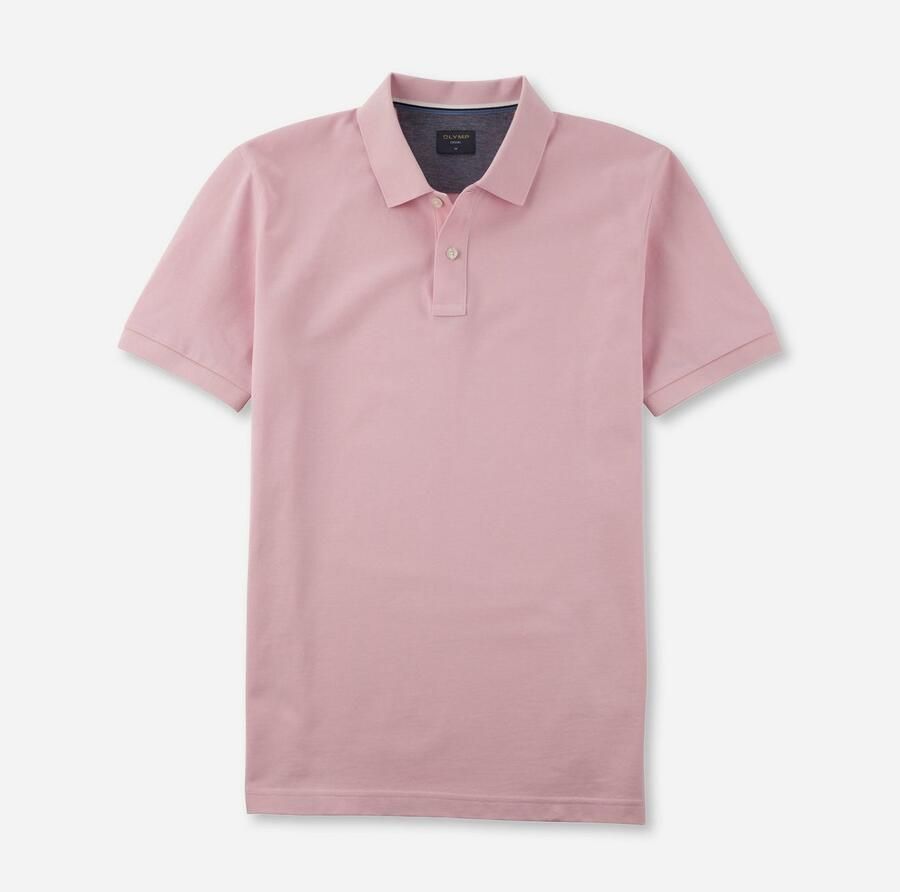 Olymp T-shirt Poloshirt Piqué Roze - Foto 2