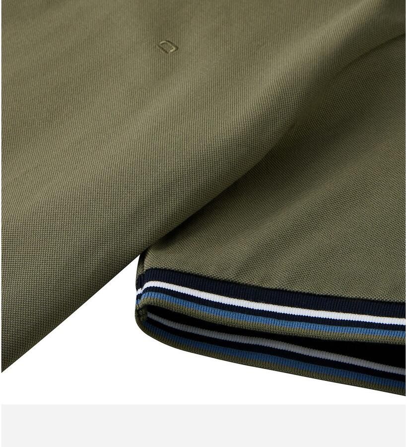 OLYMP Poloshirt Casual kleurcontrasterende details - Foto 2