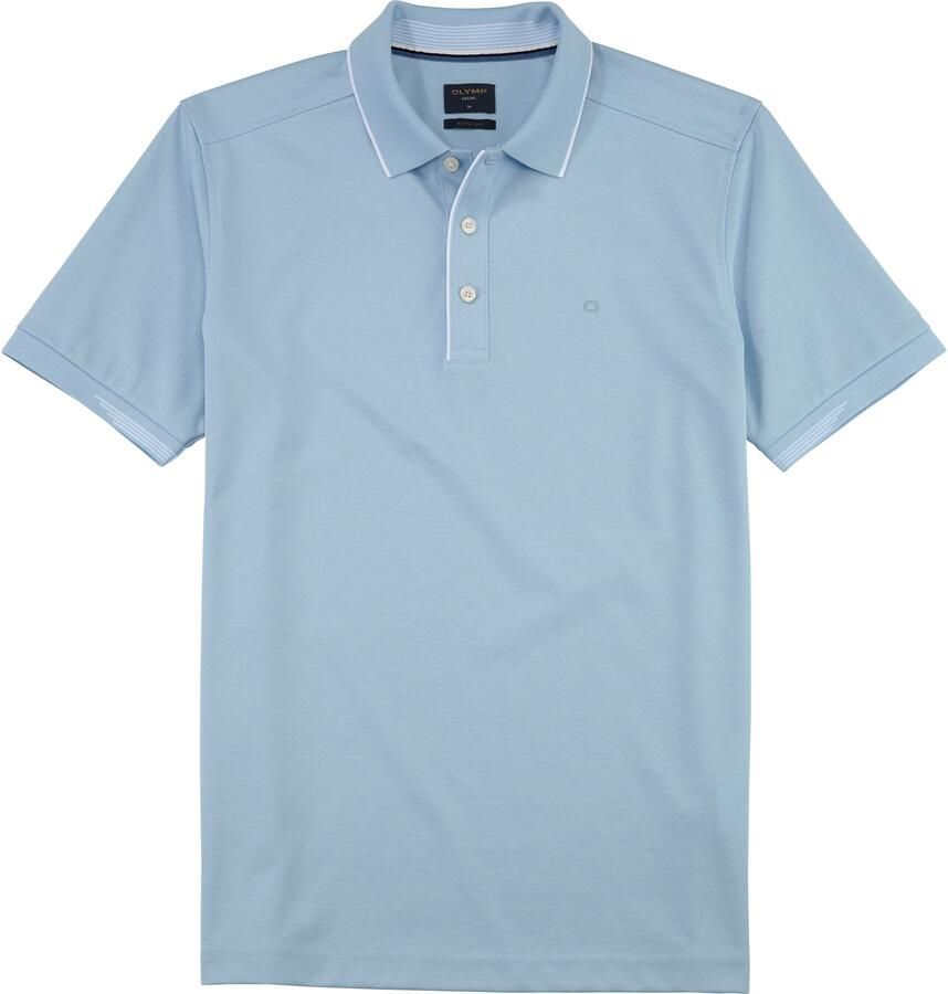 OLYMP Poloshirt geweven casual polo