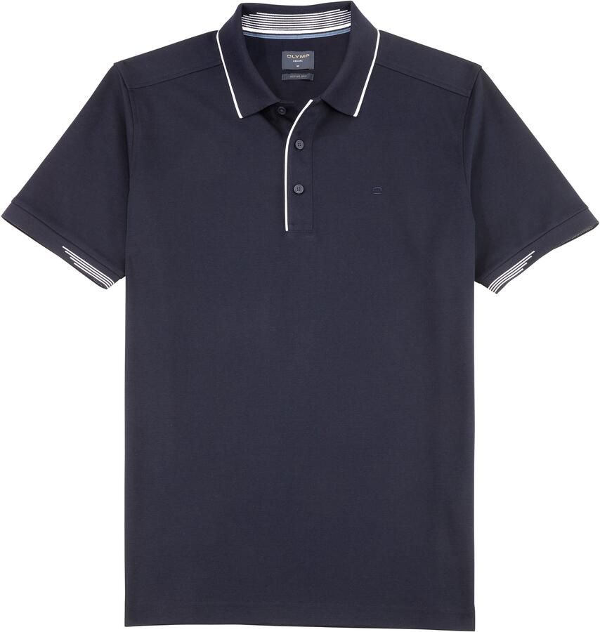 OLYMP Poloshirt geweven casual polo