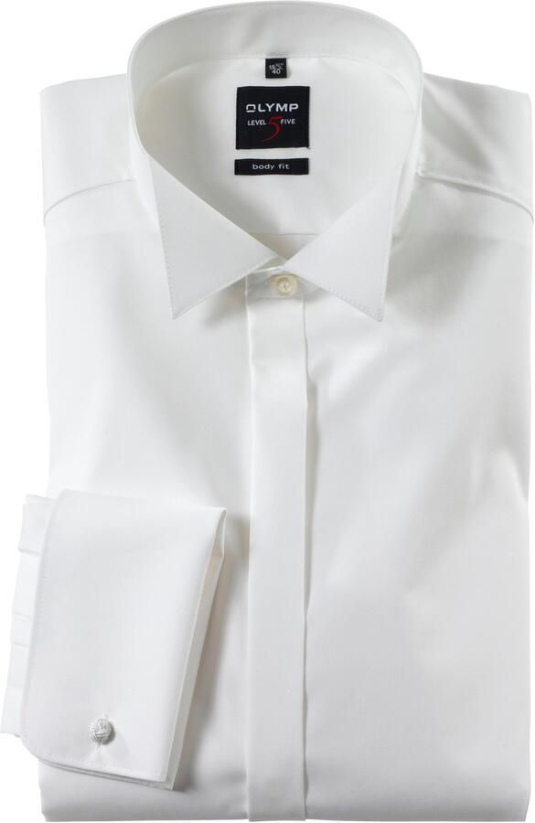 Olymp Level Five Smokingoverhemd Gebroken Wit - Foto 4