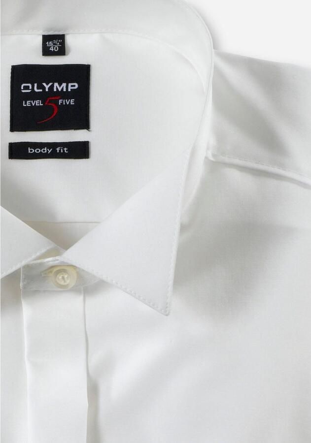 Olymp Level Five Smokingoverhemd Gebroken Wit