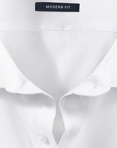 Olymp Modern fit overhemd van puur katoen strijkvrij - Foto 3