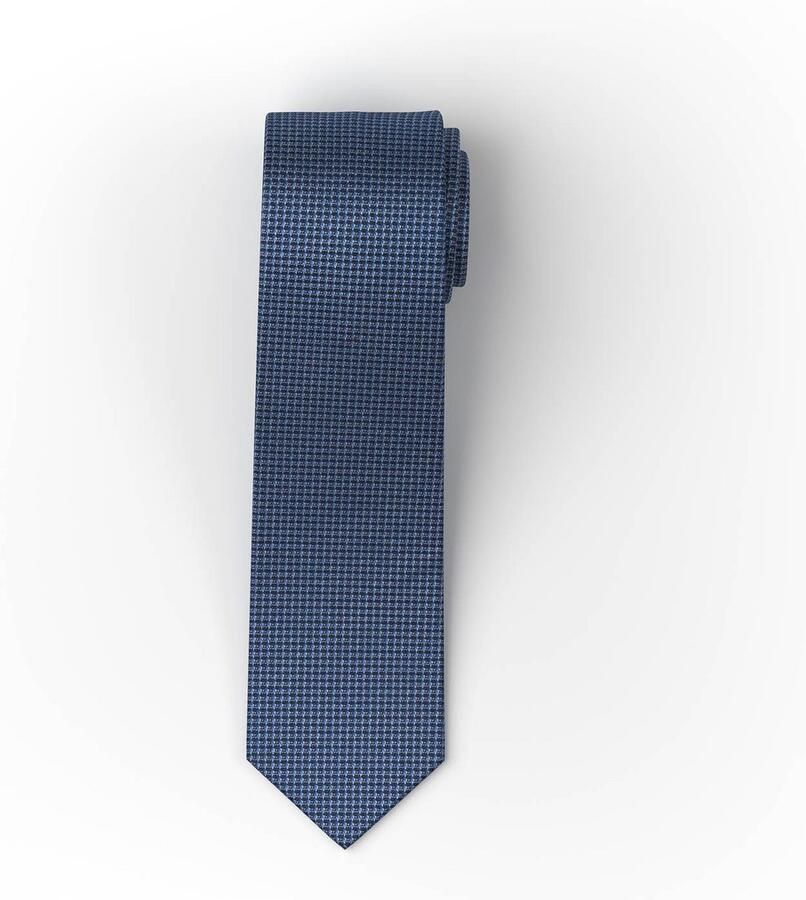 OLYMP Stropdas met minimalistisch patroon - Foto 2