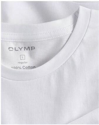 OLYMP Level Five T-shirt met geribde ronde hals in een set van 2 stuks - Foto 7
