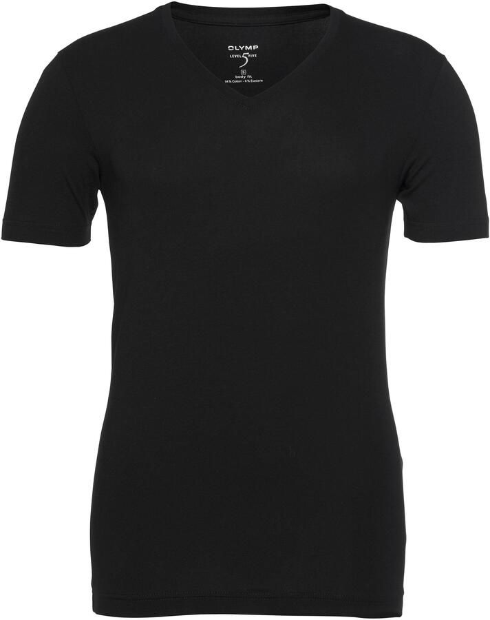 OLYMP T-shirt Casual V-hals ideaal om onder te dragen