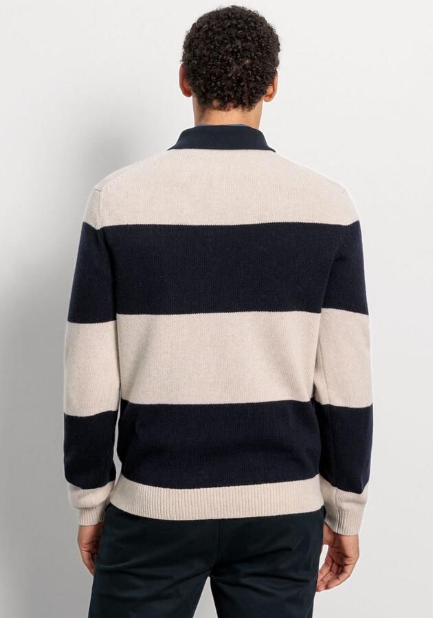 OLYMP Level Five Gebreide pullover met polokraag model 'Rugby' - Foto 3