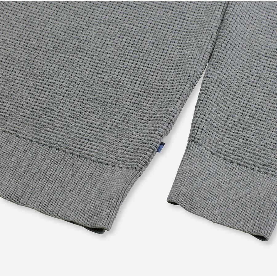 OLYMP Trui met polokraag Waffle Structure Pullover gestructureerd effen regular fit gebreid