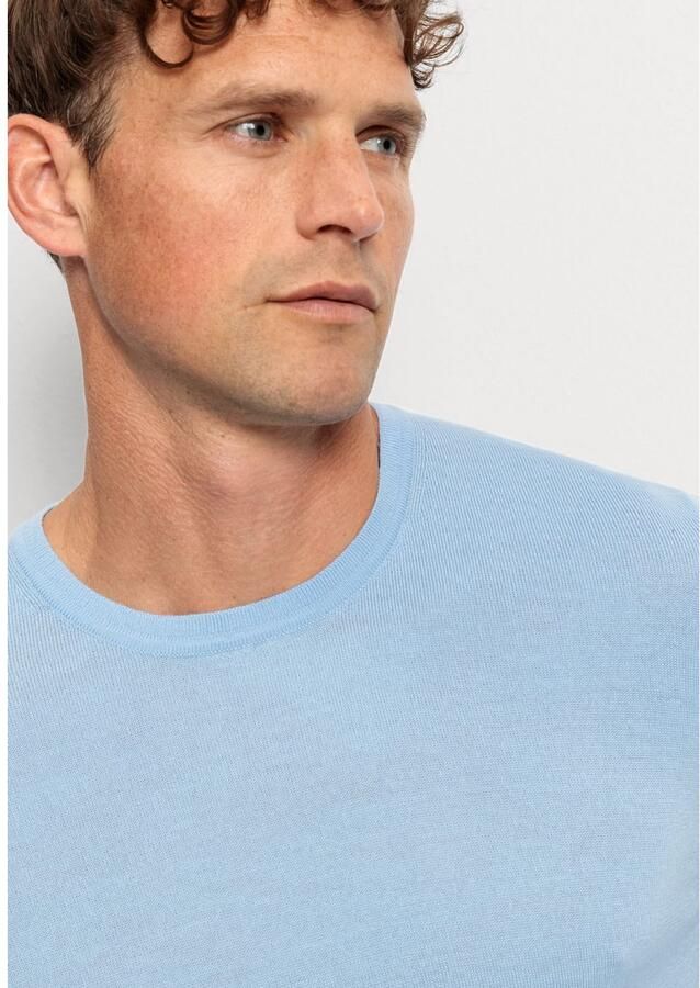 OLYMP Trui met ronde hals brei casual - Foto 3