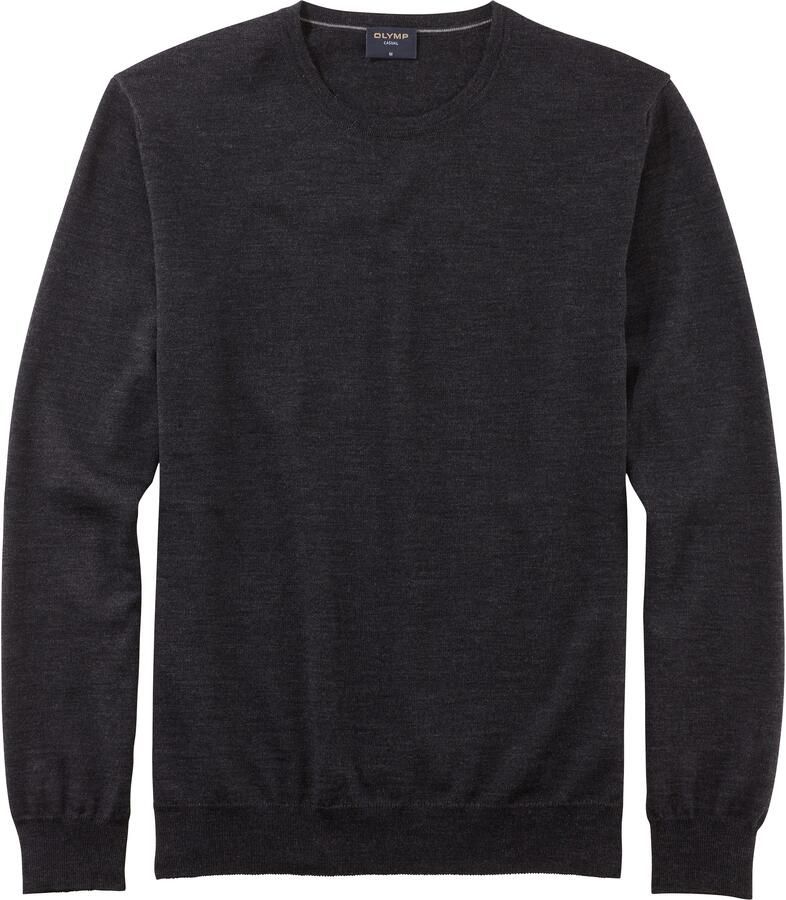 OLYMP Trui met ronde hals brei casual moderne gebreide trui - Foto 2