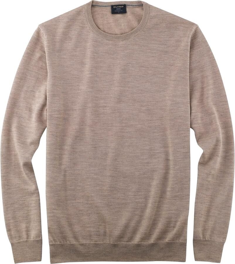 OLYMP Trui met ronde hals brei casual moderne gebreide trui - Foto 3