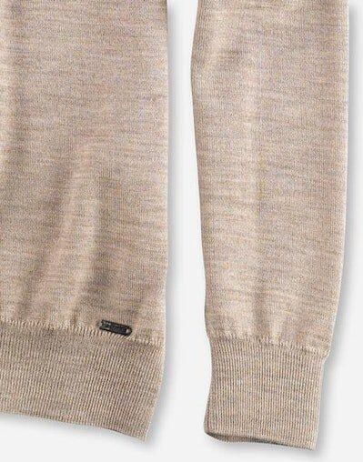 OLYMP Trui met V-hals brei casual klassieke brei-pullover - Foto 2