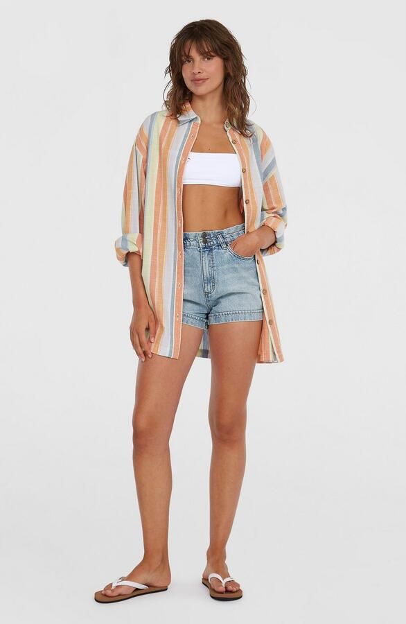 O'Neill Jurk met overhemdkraag BEACH VINTAGE LONG SHIRT - Foto 4