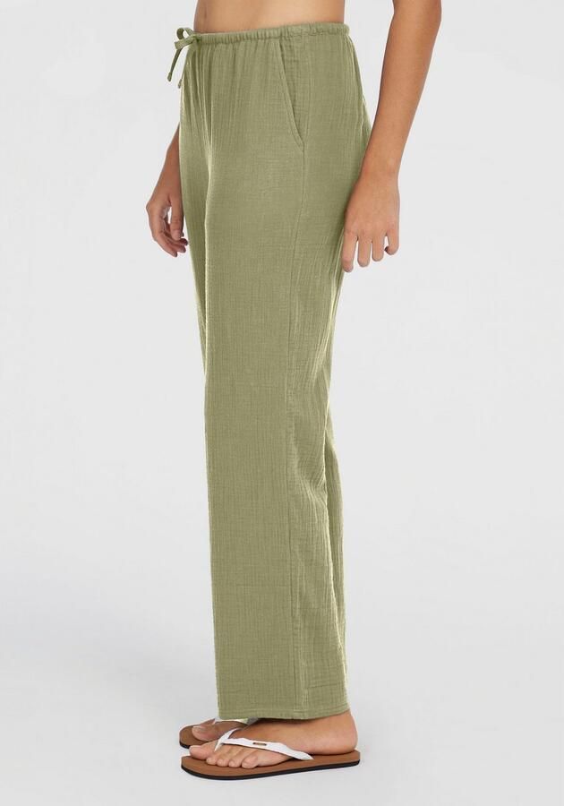 O'Neill straight low waist broek kaki