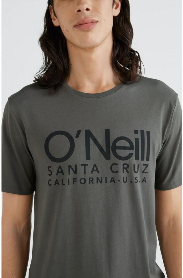O'Neill regular fit T-shirt met printopdruk groen - Foto 3