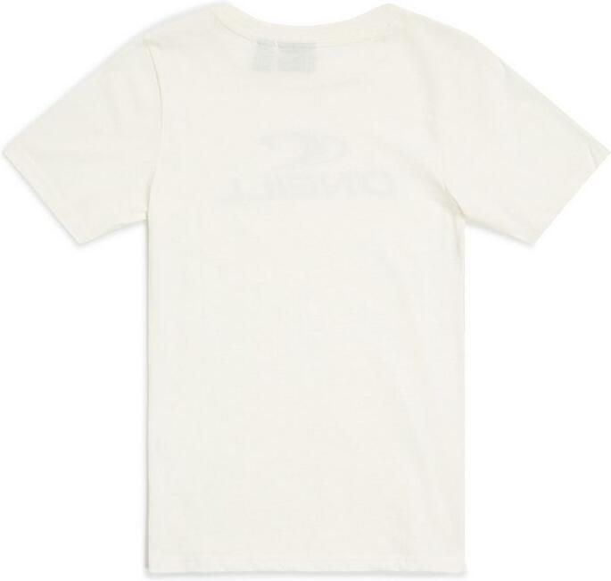 O'Neill T-shirt met logo wit Jongens Katoen Ronde hals Logo 128 - Foto 3