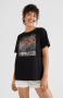 O'Neill T-shirt met printopdruk en borduursels zwart - Thumbnail 2