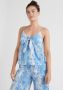 O'Neill geweven spaghettitop met all over print blauw wit - Thumbnail 2