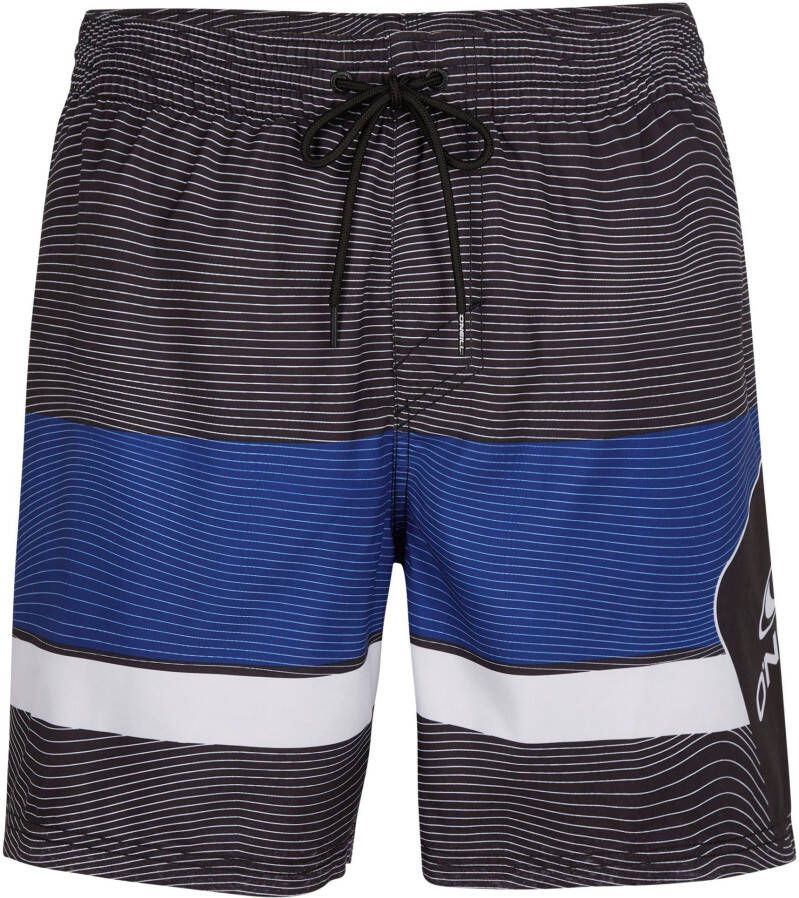 O'Neill zwemshort Stacked zwart blauw