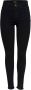 Only Zwarte effen jeans met ritssluiting en knoopsluiting Black Dames - Thumbnail 2