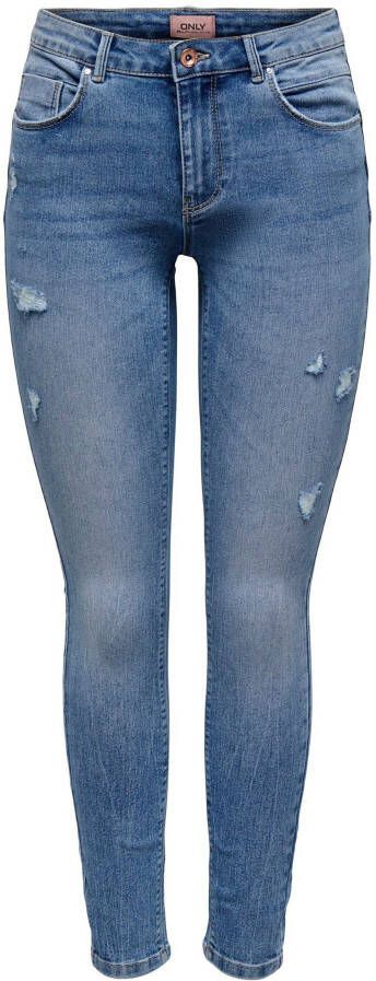 Only Ankle jeans ONLDAISY REG PUSH UP SK ANK DEST DNM met destroyed-effect