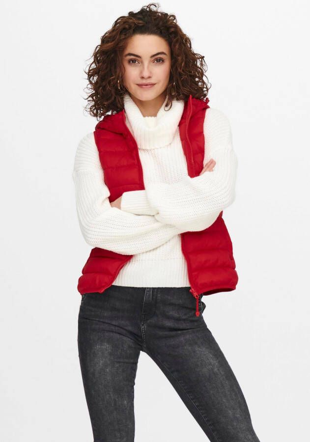Only Bodywarmer ONLNEWTAHOE HOOD WAISTCOAT OTW NOOS