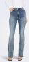 ONLY high waist flared jeans ONLMILA medium blue denim - Thumbnail 2