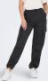Only Ocashi Cargo Pant WVN Noos Raven | Freewear Grijs Black Dames - Thumbnail 2