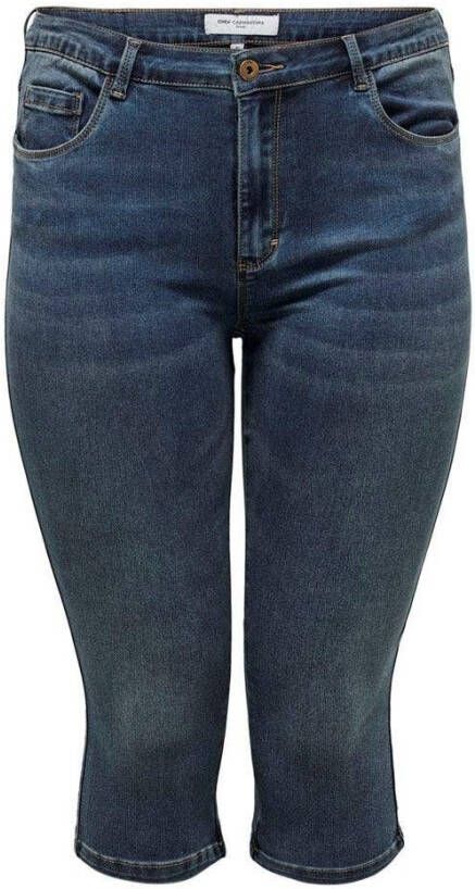 ONLY CARMAKOMA PLUS SIZE skinny fit capri-jeans met stretch model 'Augusta'