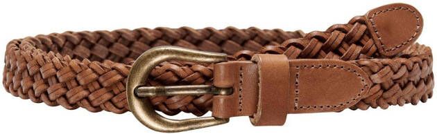 ONLY CARMAKOMA Leren riem ONLHANNA BRAIDED LEATHER JEANS BELT