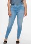 ONLY CARMAKOMA High-waist jeans CARAUGUSTA HW SK BJ13333 LBD DNM NOOS - Thumbnail 3