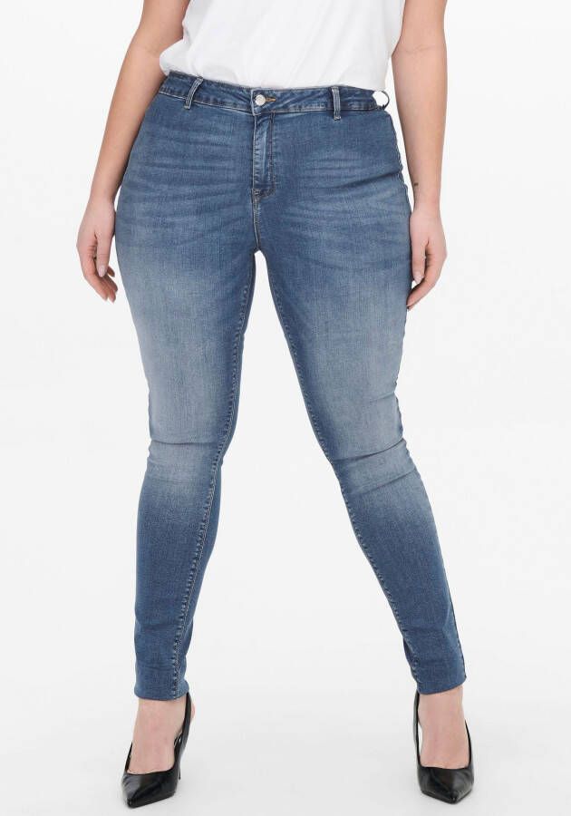 ONLY CARMAKOMA high waist skinny jegging CARHUBA dark denim