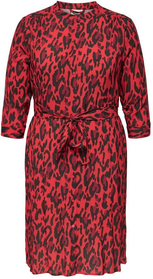 ONLY CARMAKOMA Blousejurk CARHARMONY LIFE 3 4 BLK DRESS AOP BS - Foto 4