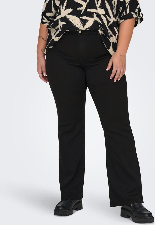 ONLY CARMAKOMA Bootcut jeans CARTHUNDER LIFE MID PUSH UP FLARED DNM - Foto 7