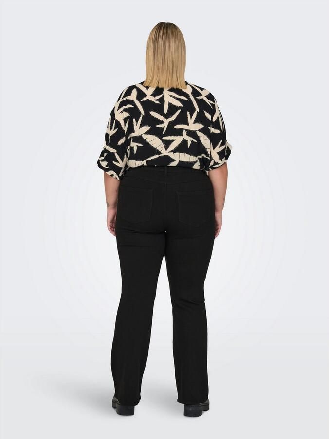 ONLY CARMAKOMA Bootcut jeans CARTHUNDER LIFE MID PUSH UP FLARED DNM - Foto 6