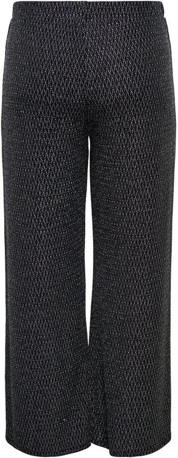 ONLY CARMAKOMA Comfortbroek CARCAROL WIDE GLITTER PANT JRS BF
