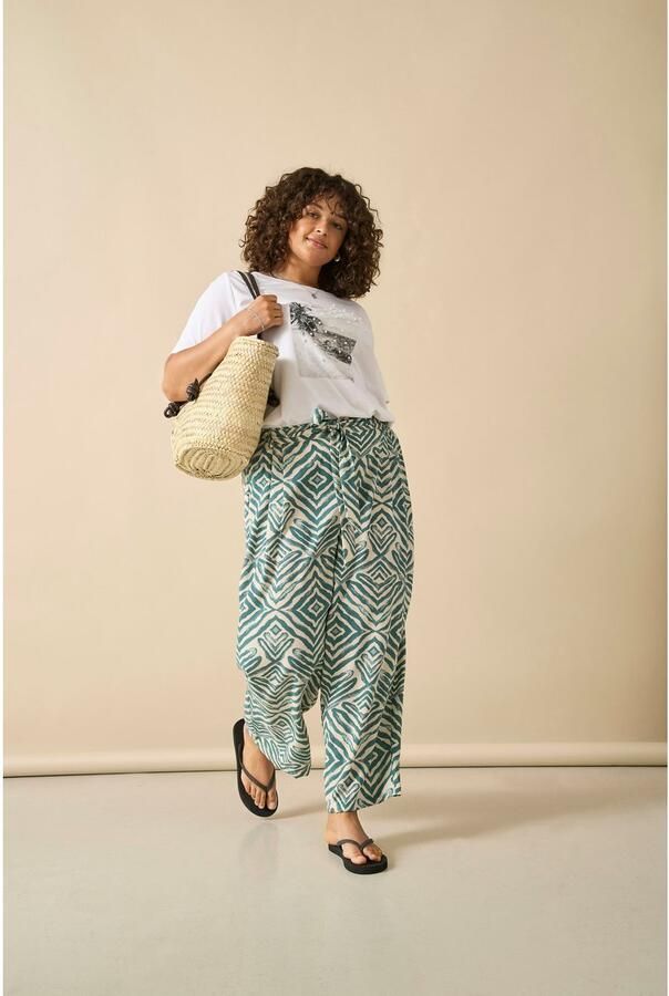 ONLY CARMAKOMA Culotte CARSHILLA CULOTTE PANT AOP BS - Foto 4