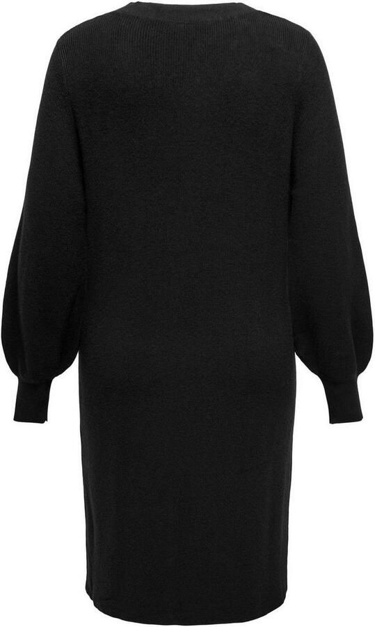 ONLY CARMAKOMA Gebreide jurk CARKATIA LS V-NECK DRESS KNT NOOS - Foto 6