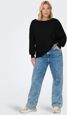 ONLY CARMAKOMA Gebreide trui CARNEW ADALINE LIFE L S PULLOVER KNT - Foto 6