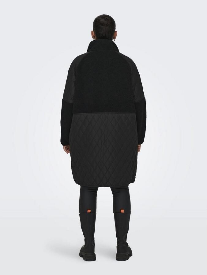 ONLY CARMAKOMA Gewatteerde jas CAROHIO QUILT MIX FLEECE JACKET CC OTW - Foto 5