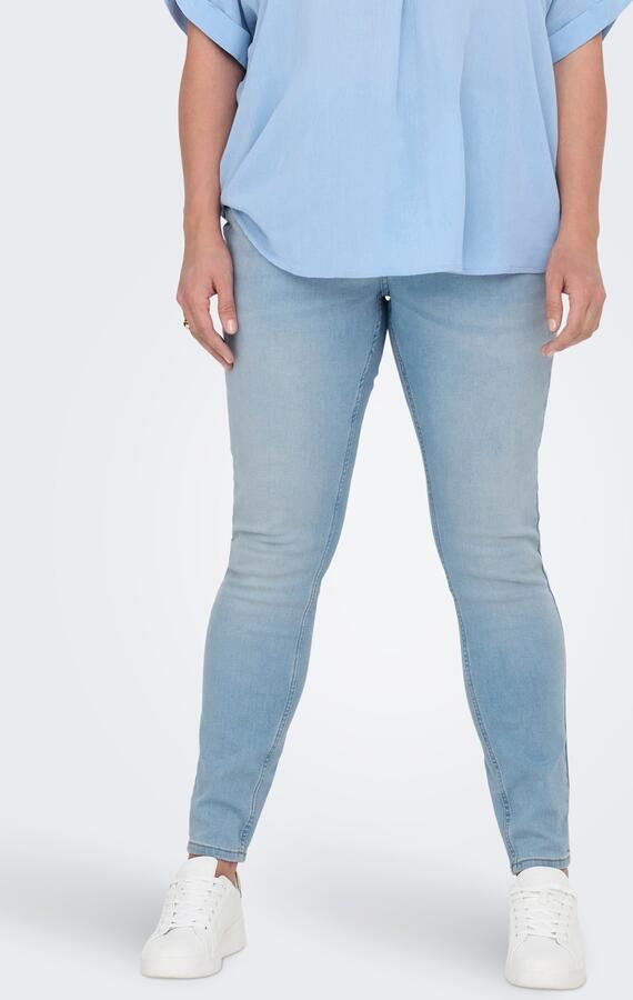 ONLY CARMAKOMA High-waist jeans CARANNA HW SKINNY ANK DNM ANA NOOS - Foto 14