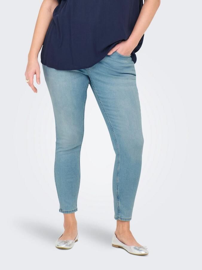 ONLY CARMAKOMA High-waist jeans CARANNA HW SKINNY ANK DNM ANA NOOS - Foto 6