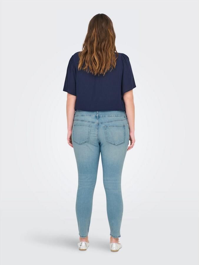 ONLY CARMAKOMA High-waist jeans CARANNA HW SKINNY ANK DNM ANA NOOS - Foto 7