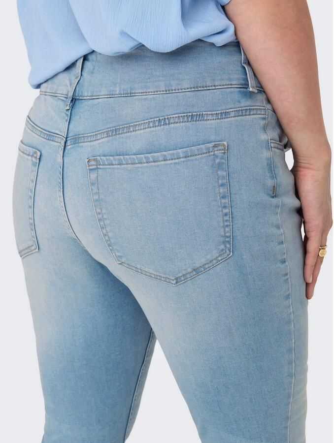 ONLY CARMAKOMA High-waist jeans CARANNA HW SKINNY ANK DNM ANA NOOS - Foto 4