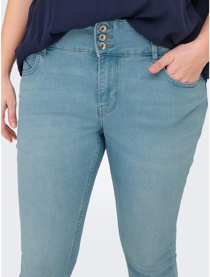 ONLY CARMAKOMA High-waist jeans CARANNA HW SKINNY ANK DNM ANA NOOS - Foto 2