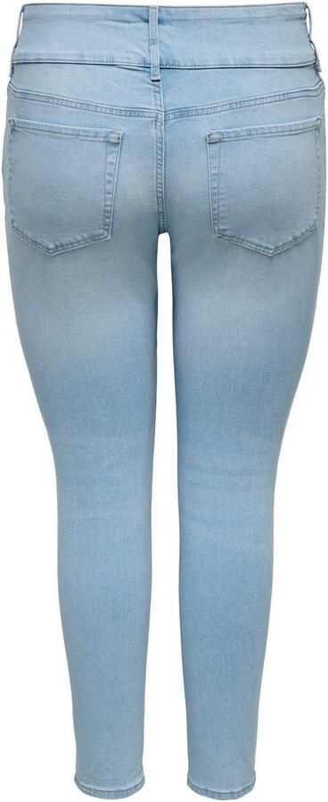 ONLY CARMAKOMA High-waist jeans CARANNA HW SKINNY ANK DNM ANA NOOS - Foto 13