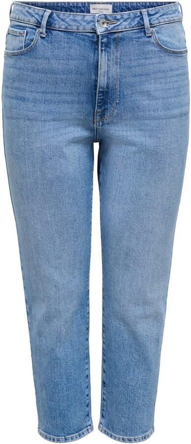 ONLY CARMAKOMA High-waist jeans CAREMILY STRETCH HW ST AK DNM CRO005 - Foto 8