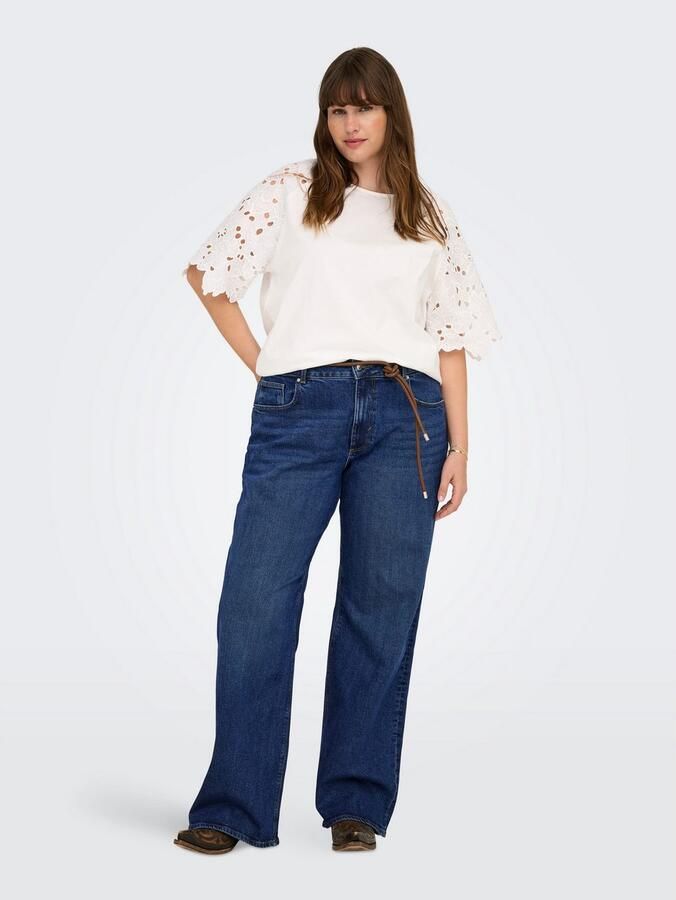 ONLY CARMAKOMA High-waist jeans CARJUICY HW WIDE LEG REA255