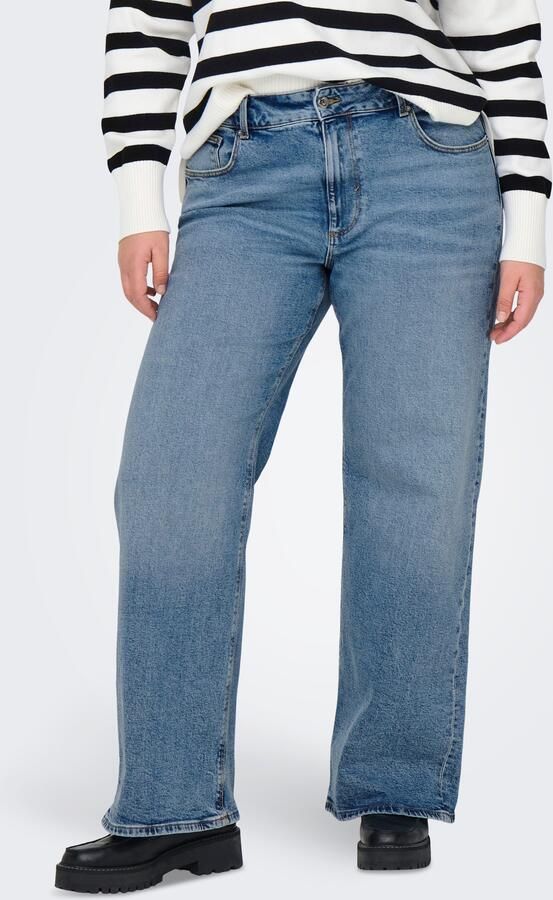 ONLY CARMAKOMA High-waist jeans CARJUICY HW WIDE LEG REA365 - Foto 9