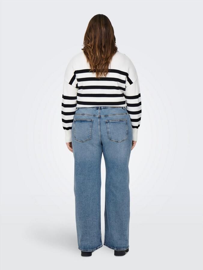 ONLY CARMAKOMA High-waist jeans CARJUICY HW WIDE LEG REA365 - Foto 2